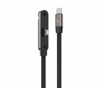 PD 240W charging cable with integrated charging base.
