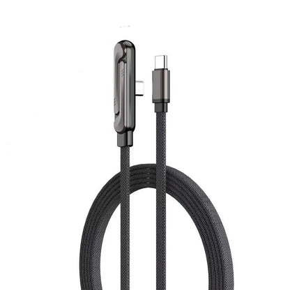 PD 240W charging cable with integrated charging base.